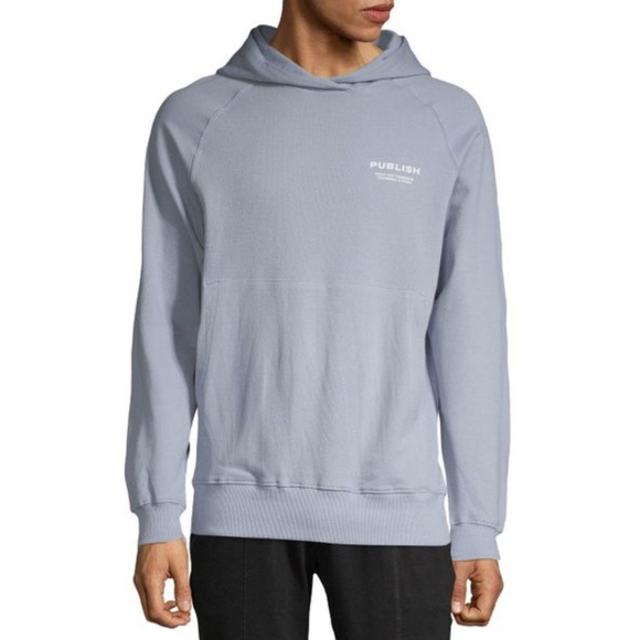 Publish Other - NWT Publish Blue Mannie Logo Hoodie Size Small